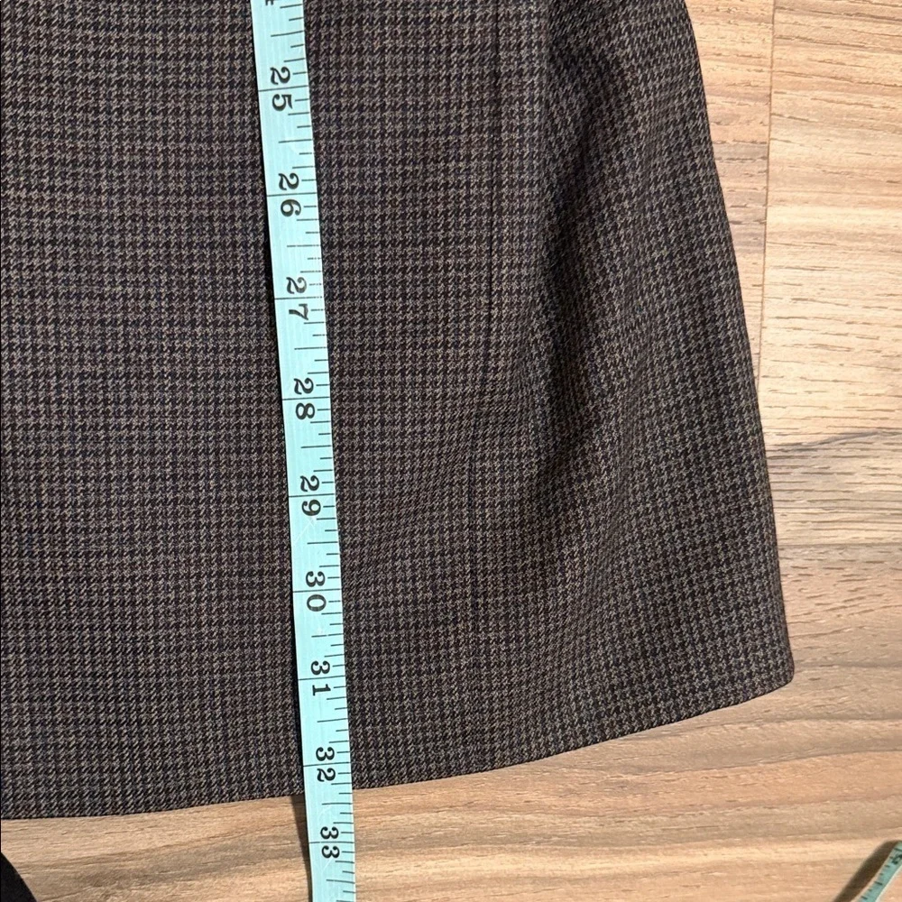 Lauren Ralph Lauren Mens 42L Gray Houndstooth Wool Sport Coat Blazer